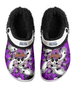 One Piece Robin Fuzzy Slippers Clog