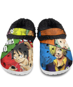 Onepiece Team Fuzzy Slippers Clog