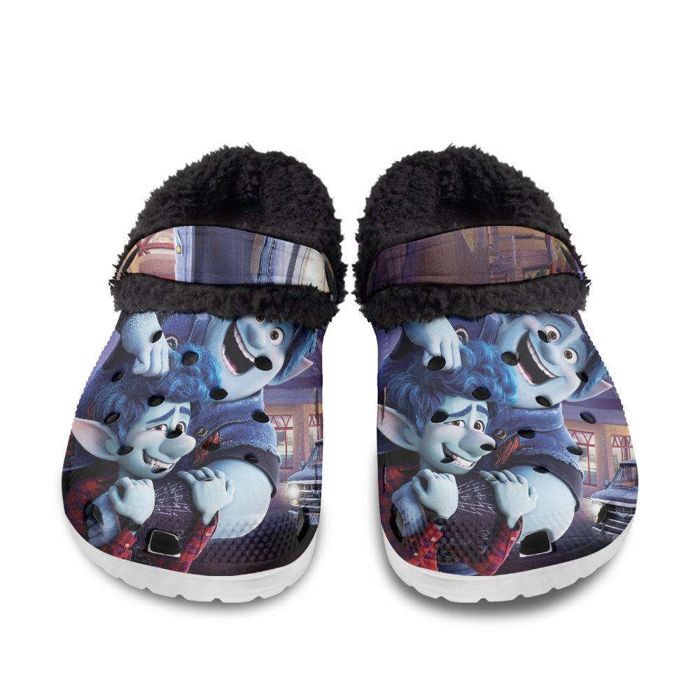 Pirates Of The Caribbean Fuzzy Slippers Clog