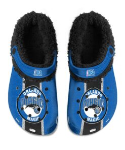 Orlando Magic Fuzzy Slippers Clog