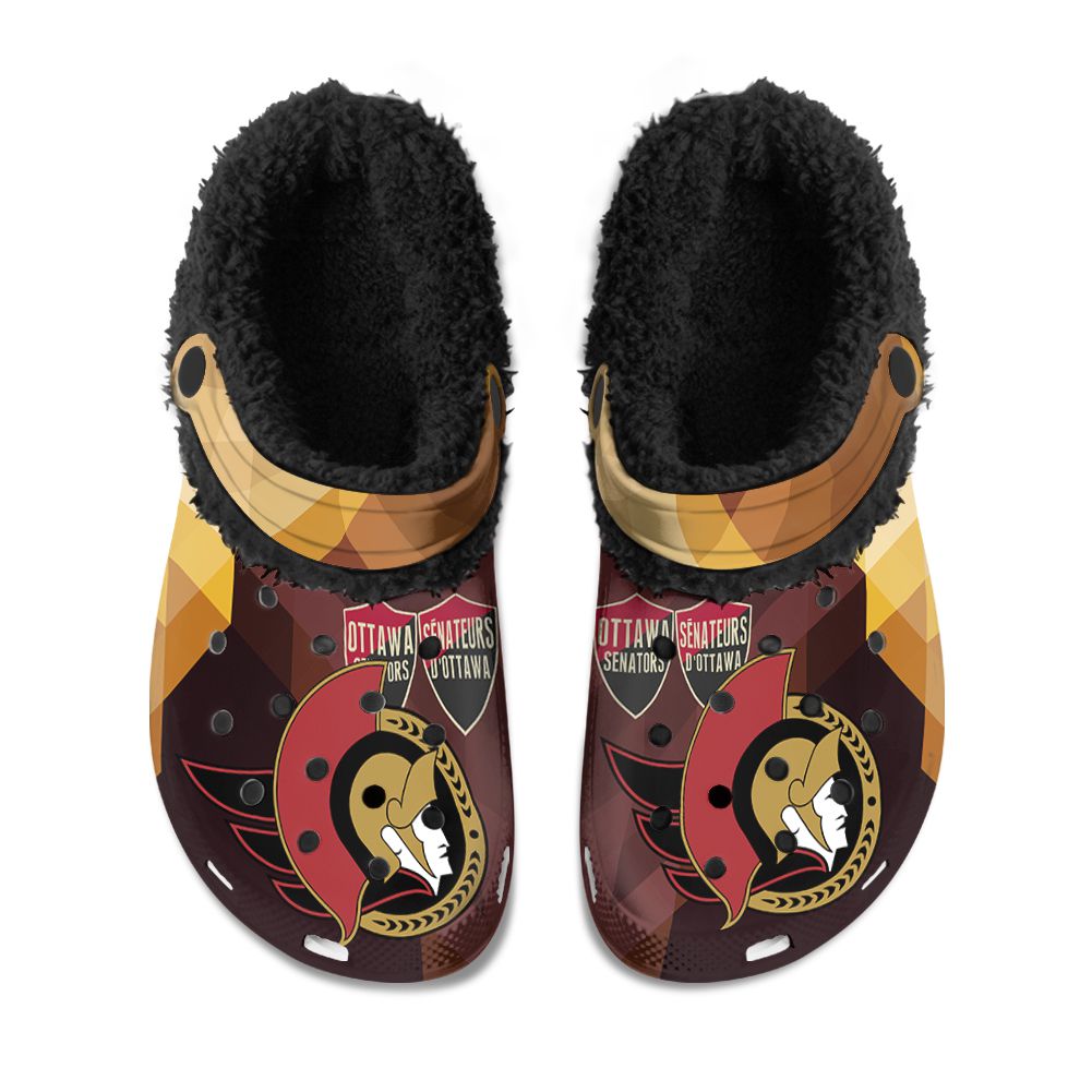 New Jersey Devils Fuzzy Slippers Clog