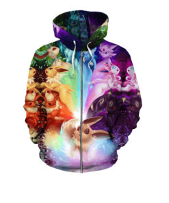 Eevee Rainbow Hoodie