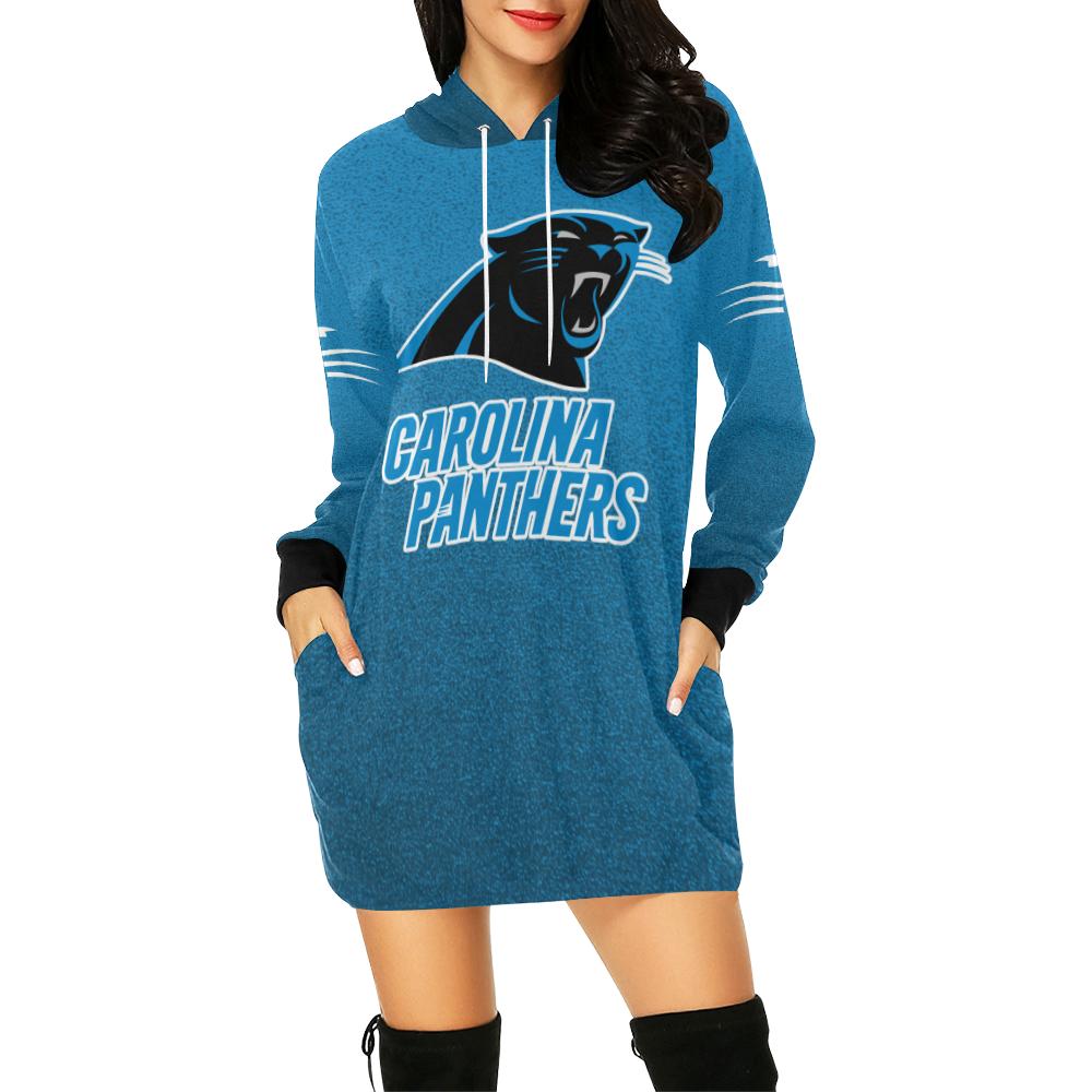 Seattle Seahawks Women’s All Over Print Hoodie Mini Dress