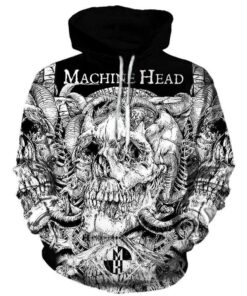 Machine Head – 3D Hoodie, Zip-Up, Sweatshirt, T-Shirt #2