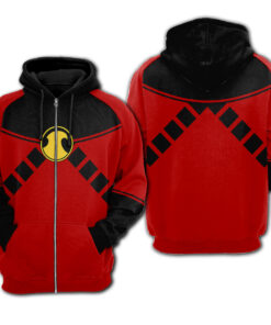 Red Robin Tim Drake Hoodie Jacket