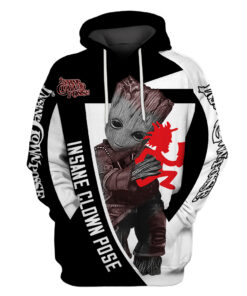 Groot Insane Clown Posse 3d Printed Hoodie 3d