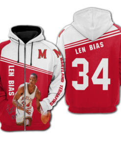 Maryland Terrapins and Len Bias fans Hoodie