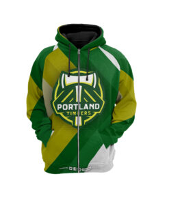 Mls Portland Timbers 2 Unisex 3D Printed Pull Over Zip Up Hoodie