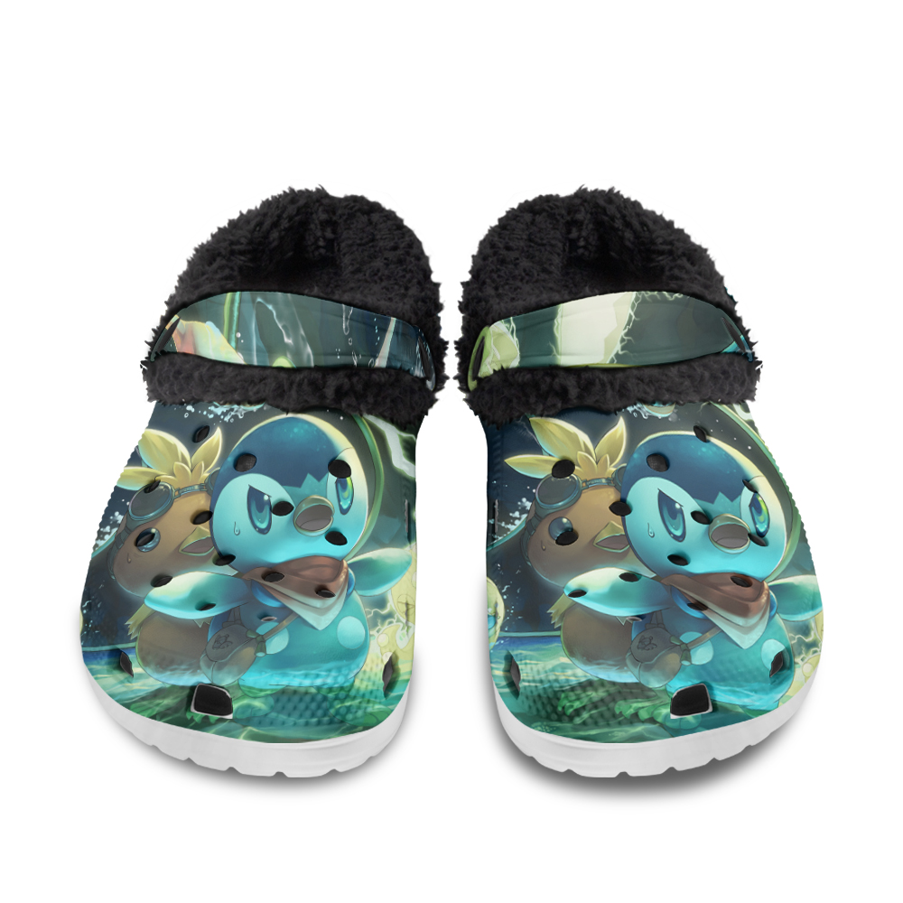 POKEMON COLLECTION Fuzzy Slippers Clog