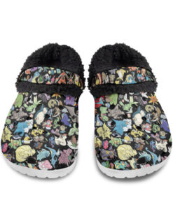 POKEMON COLLECTION Fuzzy Slippers Clog