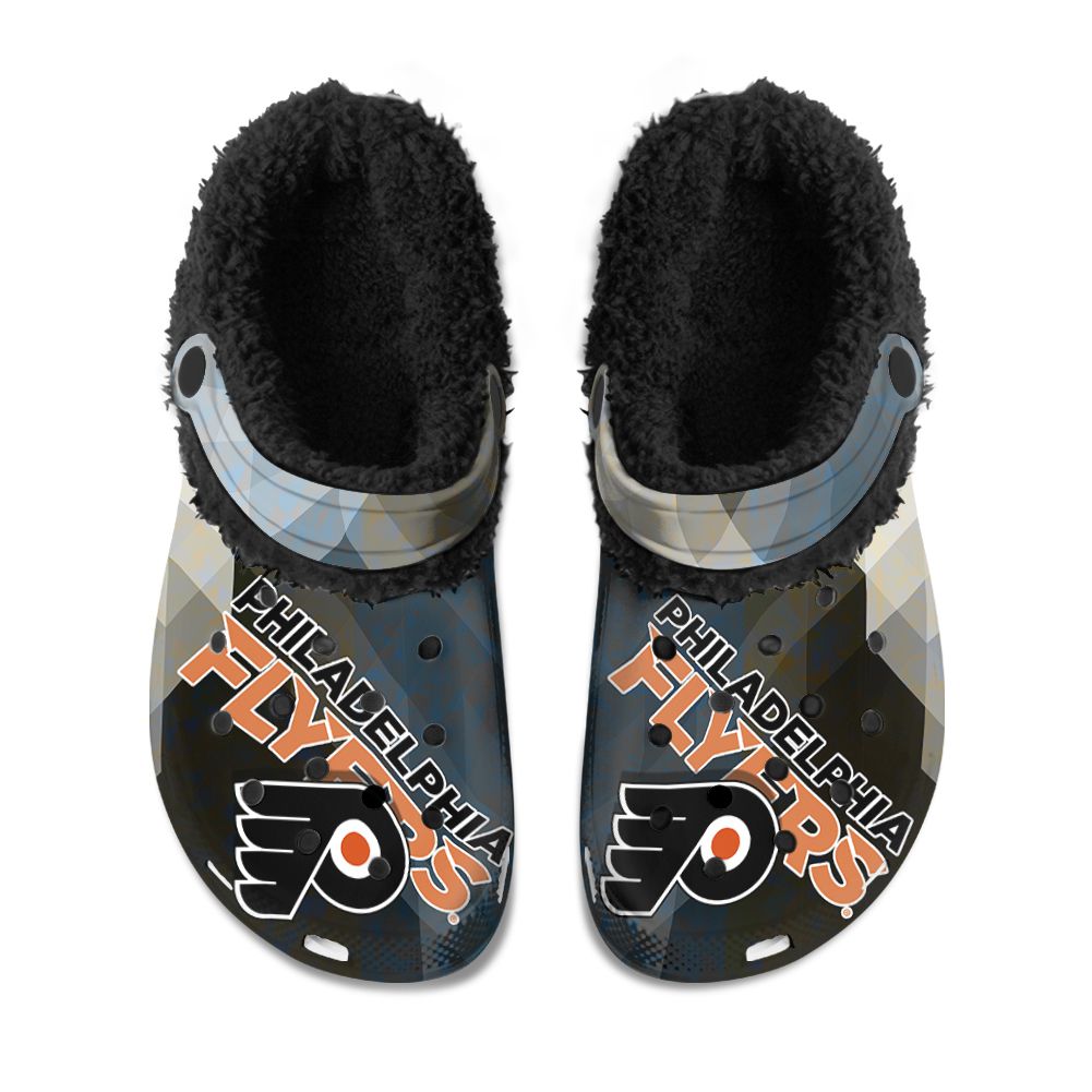 Pittsburgh Penguins Fuzzy Slippers Clog