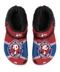 Philadelphia Phillies Fuzzy Slippers Clog