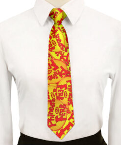 Phineas and Ferb Logo Pattern Cravat