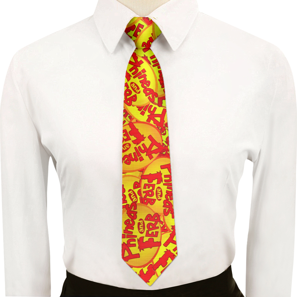 Spiderman Logo Pattern Cravat