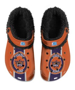 Phoenix Suns Fuzzy Slippers Clog