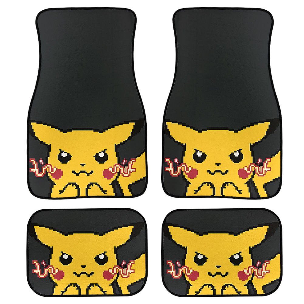 Pikachu Surfing Car Floor Mats