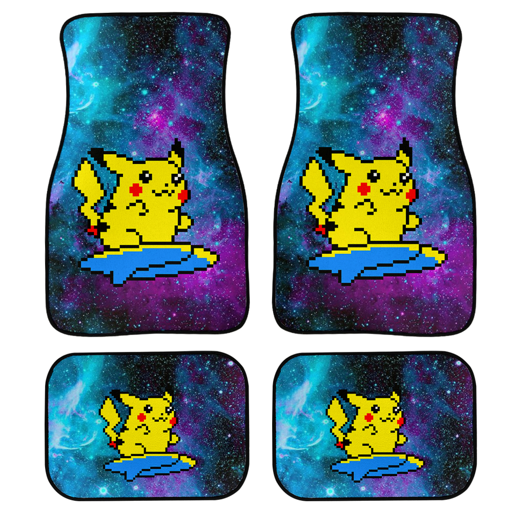 Pichu Cake Pattern Car Floor Mats