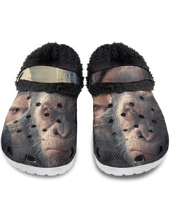 Planet Of The Apes Fuzzy Slippers Clog