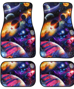 Planets In The Universe Car Floor Mats