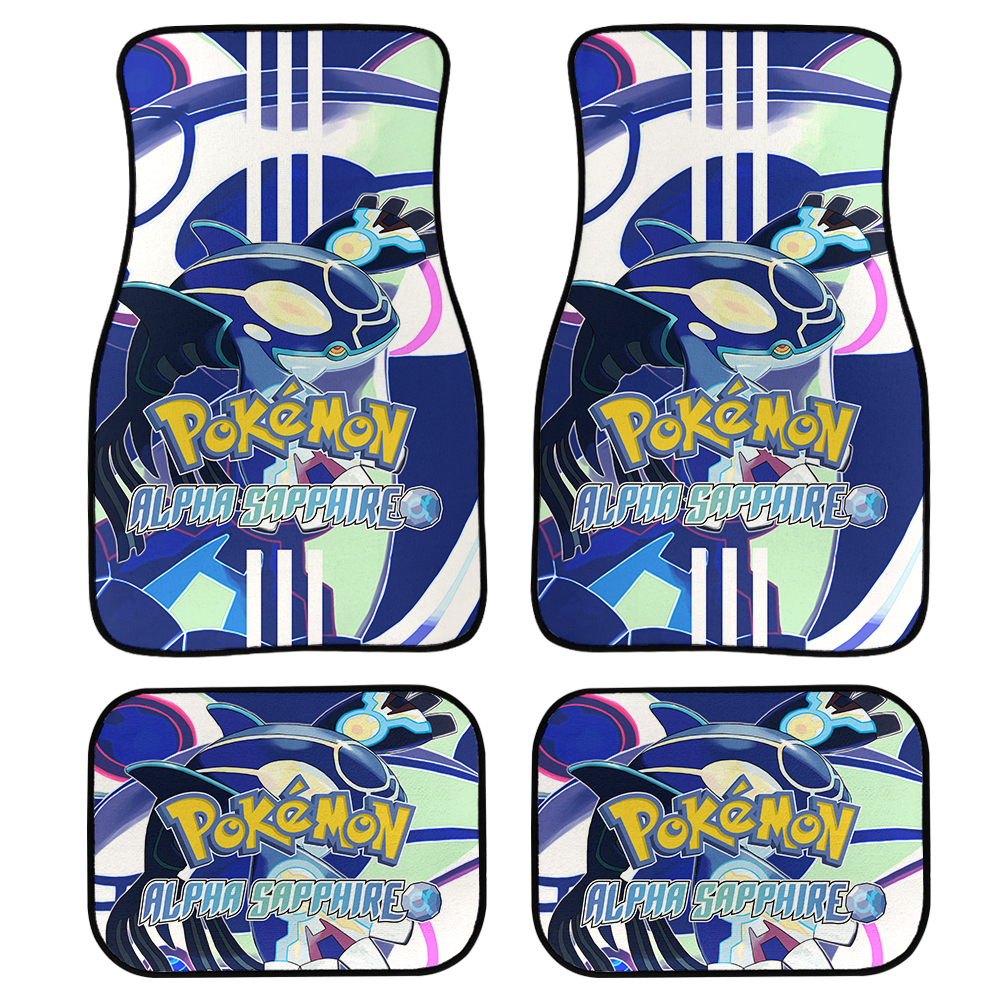 Pokemon In The Space Car Floor Mats