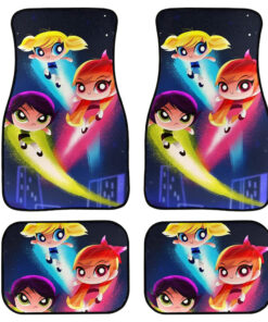 Power Puff Girls Car Floor Mats