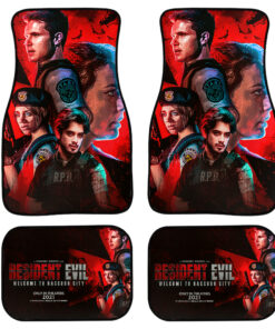 Resident Evil Welcome To Raccoon City Car Floor Mats