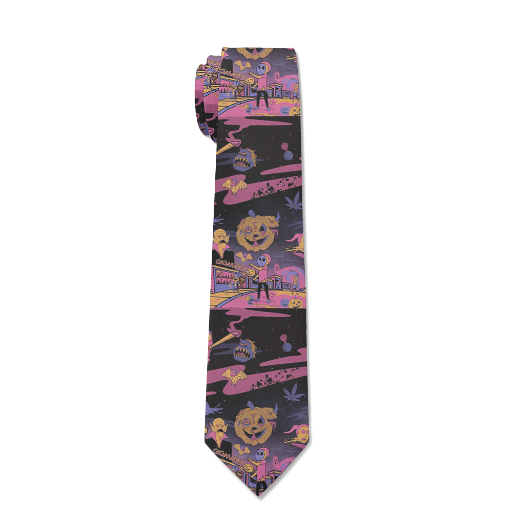 Rick and Morty 03 Cravat Allover Print