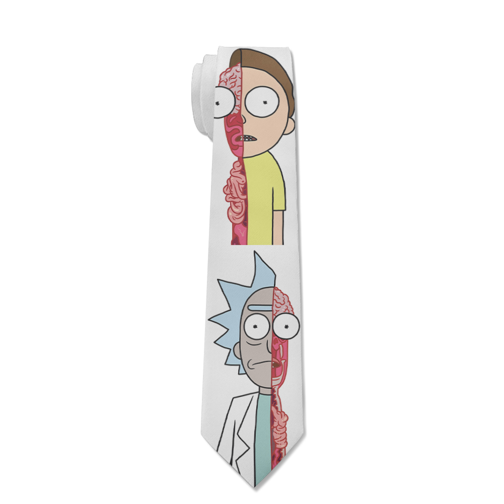 Rick and Morty Green Ball Cravat