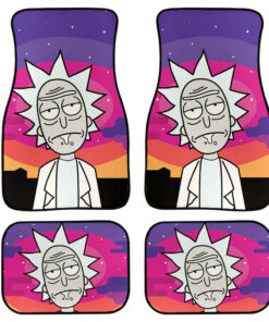 Rick and Morty Get Hight Car Floor Mats