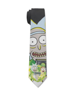 Rick and Morty Green Ball Cravat