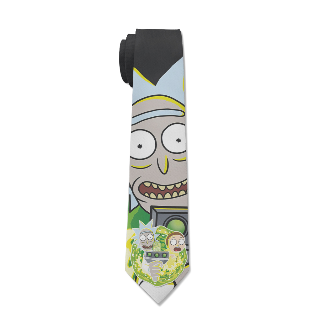 Rick and Morty Pixel Cravat