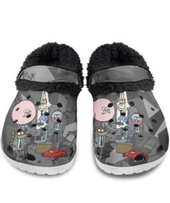 Rigby Television show Fuzzy Slippers Clog