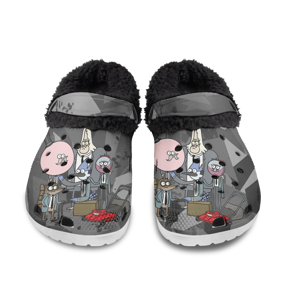 Rick Sanchez Morty Smith Fuzzy Slippers Clog