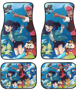 Riko _ Roy The New Pokemon Animation Serie Car Floor Mats