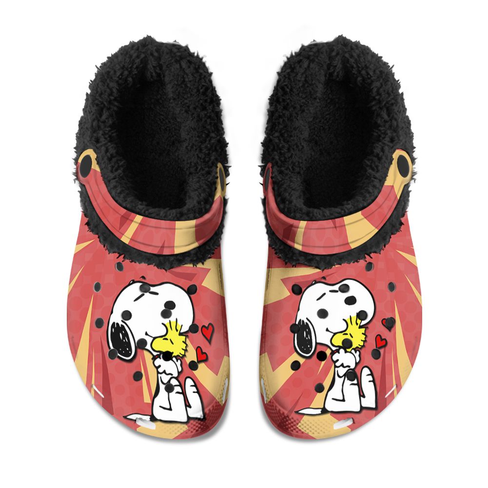 TEEN TITANS Fuzzy Slippers Clog