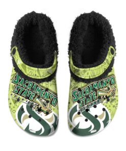 Sacramento State Hornets Fuzzy Slippers Clog