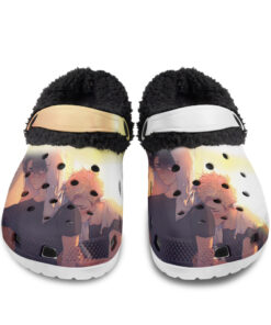 Sad Miya Atsumu Kiyoomi Sakusa Haikyu Fuzzy Slippers Clog