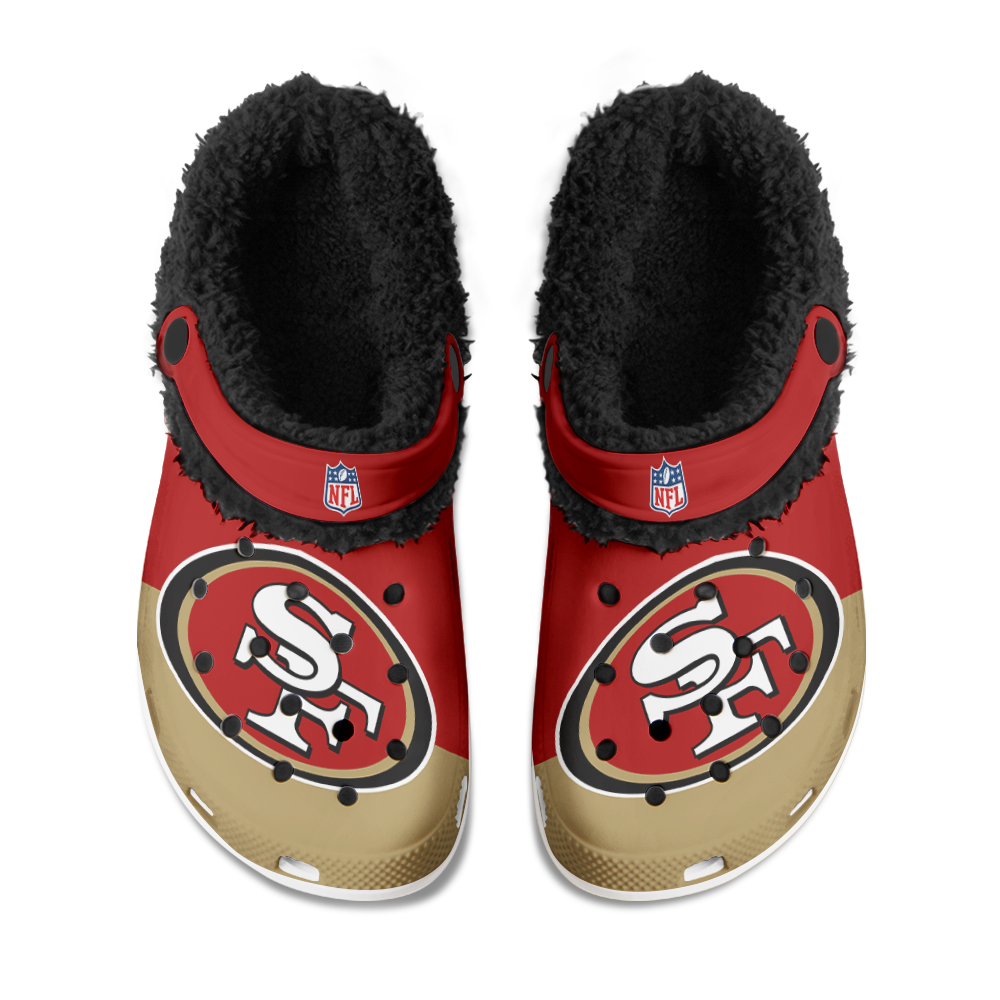 Seattle Seahawks Fuzzy Slippers Clog