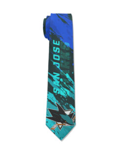 San Jose Sharks Cravat Allover Print