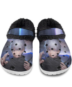 Satoru Gojo Jujutsu Kaisen Fuzzy Slippers Clog