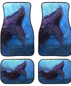 Sea Monster Underwater Car Floor Mats