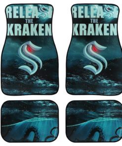 Seattle Kraken Car Floor Mats