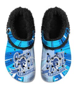 Seton Hall Pirates Fuzzy Slippers Clog