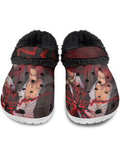 Shanks Art One Piece Fuzzy Slippers Clog