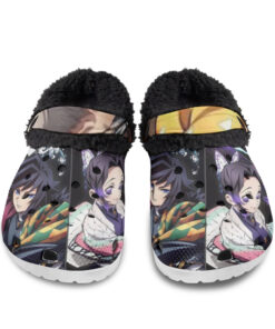 Shinobu x Giyuu Fuzzy Slippers Clog