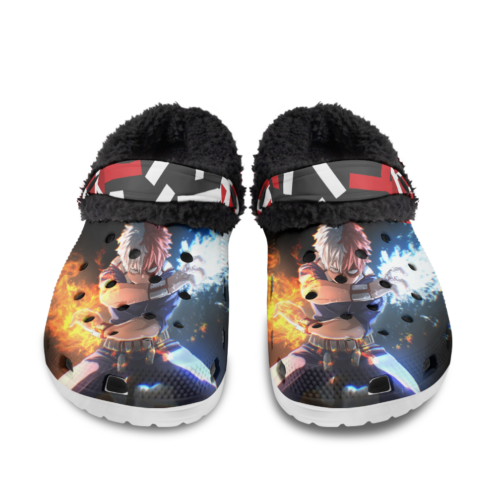 Satoru Gojo Cool Jujutsu Kaisen Fuzzy Slippers Clog