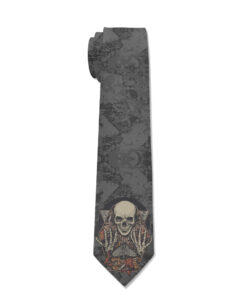 Skull Art Cravat Allover Print