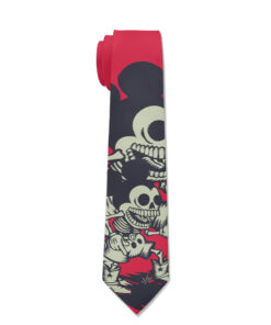 Skull of Mickey Mouse Cravat