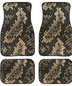 Snake Skin Car Floor Mats