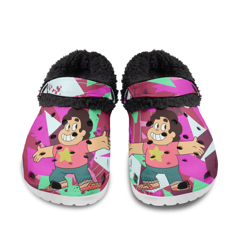 TEEN TITANS Fuzzy Slippers Clog